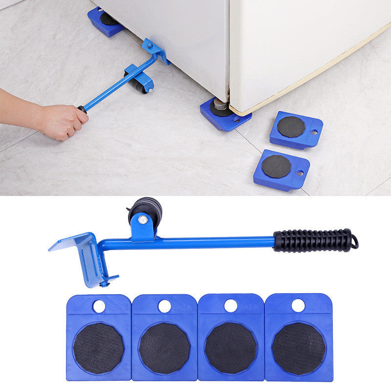 Five-piece Plastic Handling Tool Set For Furniture Heavy Object Mover Moving Mat