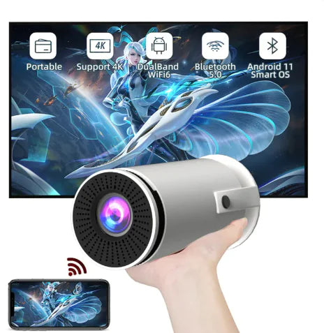 Smart Android Ultra HD Screen Home Projector