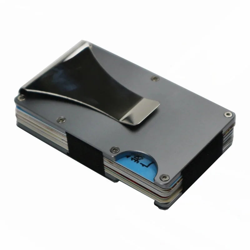 Portable ID Cardholder Clip