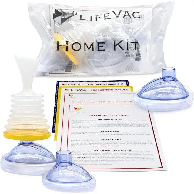 Family Emergency First Aid Kit with Anti-Choking Device