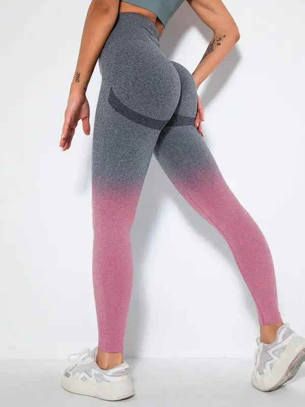 Seamless Gradient Slim Pants