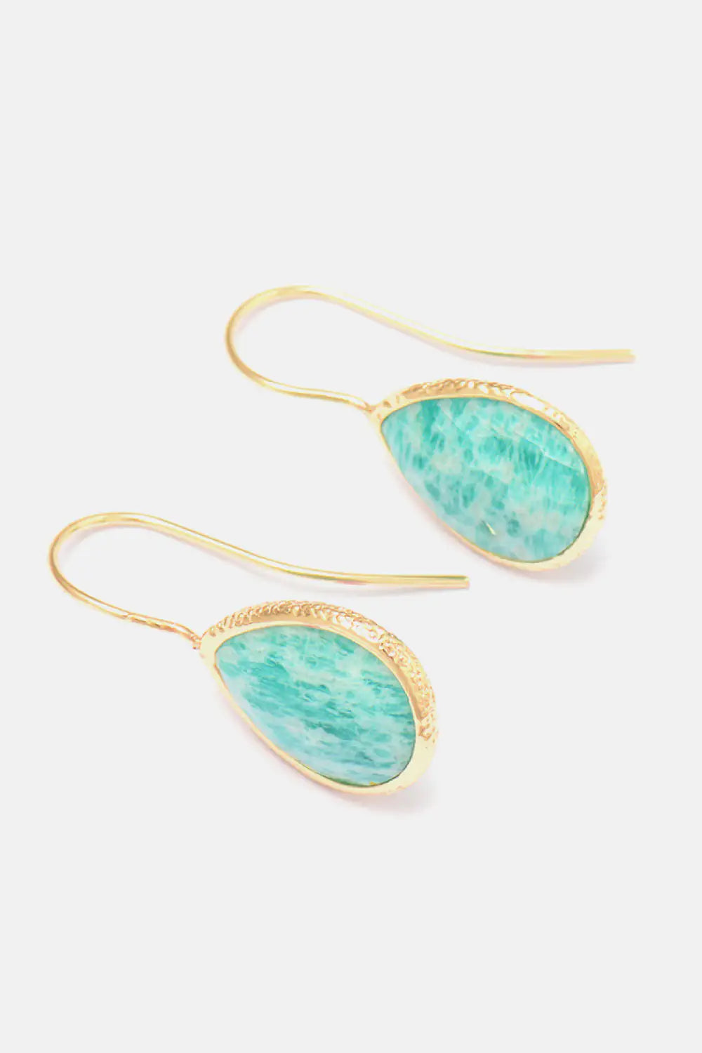 Artisan Stone Drop Earrings