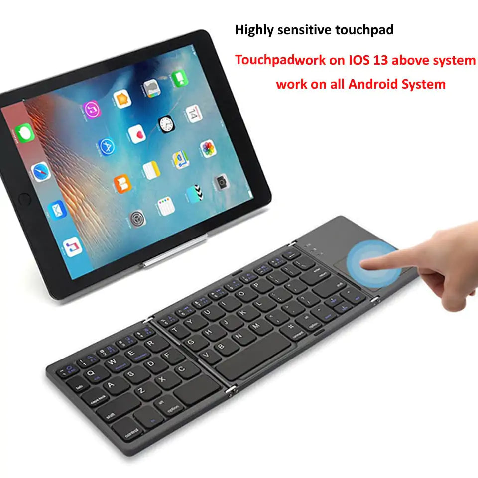 Bluetooth Keyboard W/ Touchpad