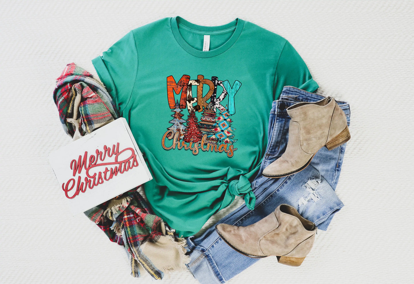 Western Merry Christmas Shirt, Christmas Shirts