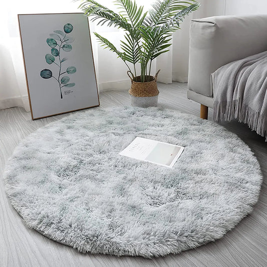 New Warm Thick Round Rug Carpets