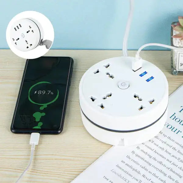 Universal Power Strip Extension Cord