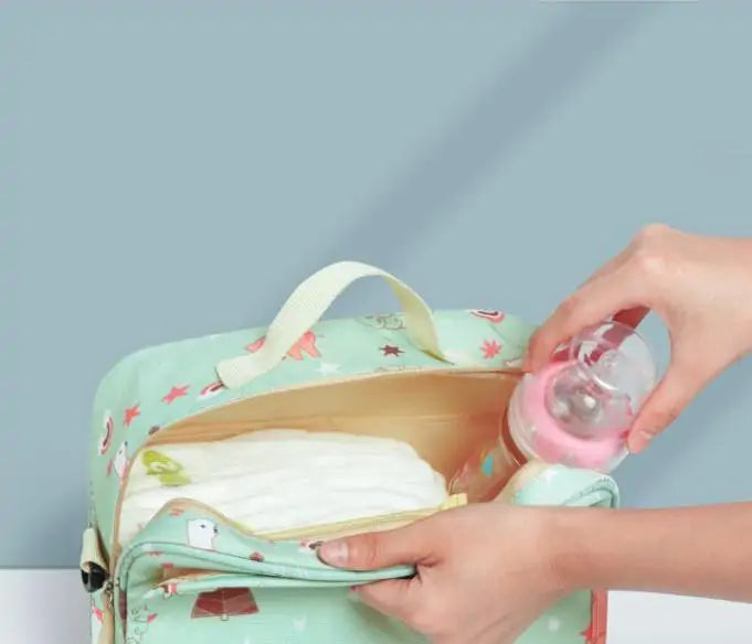 Portable Diaper Clutch Bag