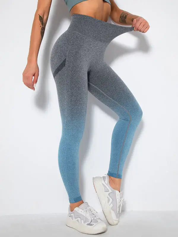 Seamless Gradient Slim Pants