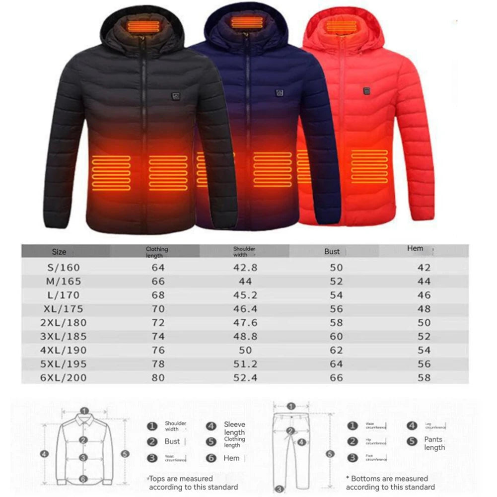 Heated Jacket with Heat Technology