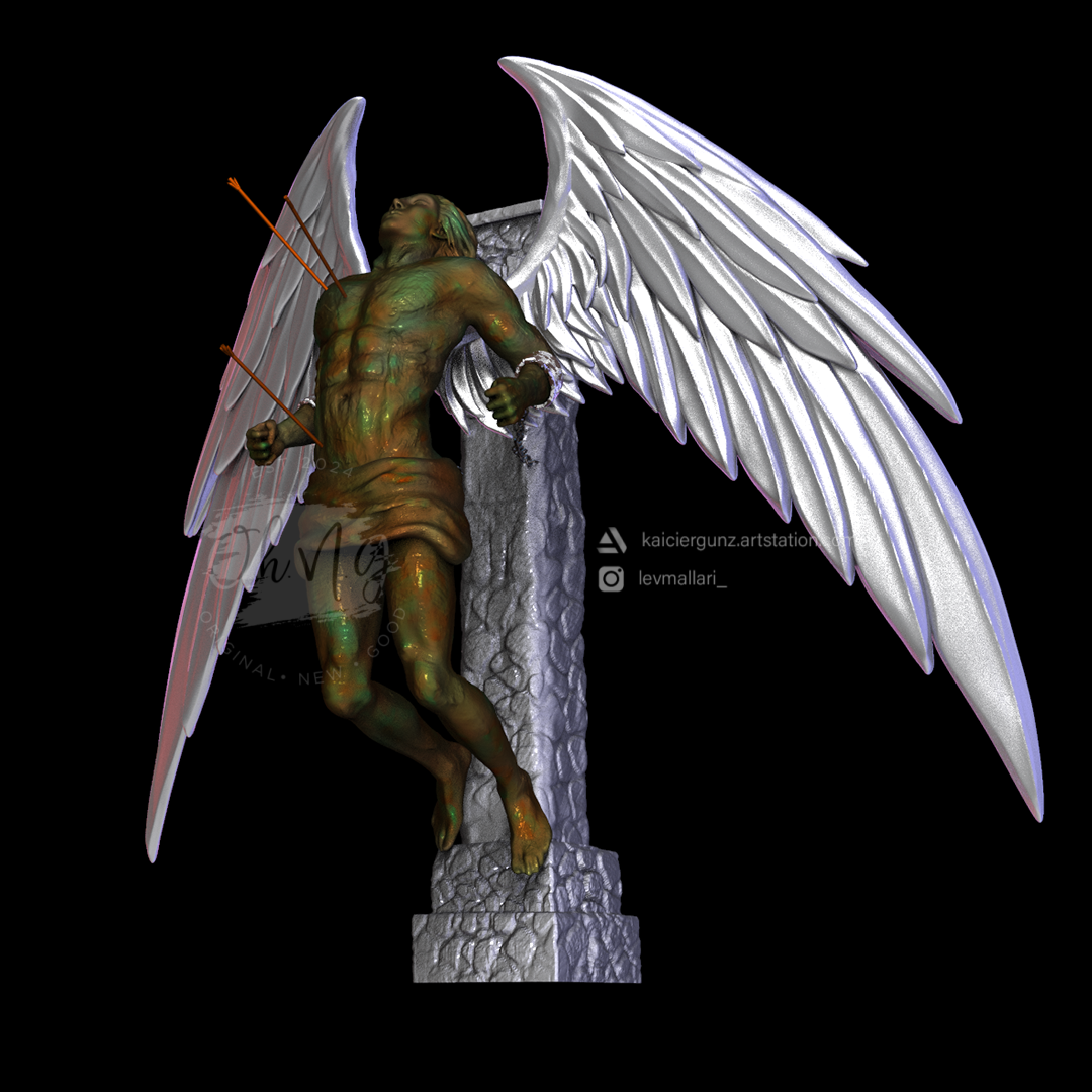 Icarus Greek Mythology Digital