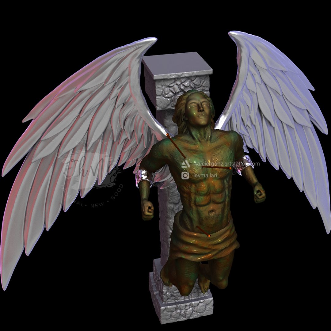 Icarus Greek Mythology Digital