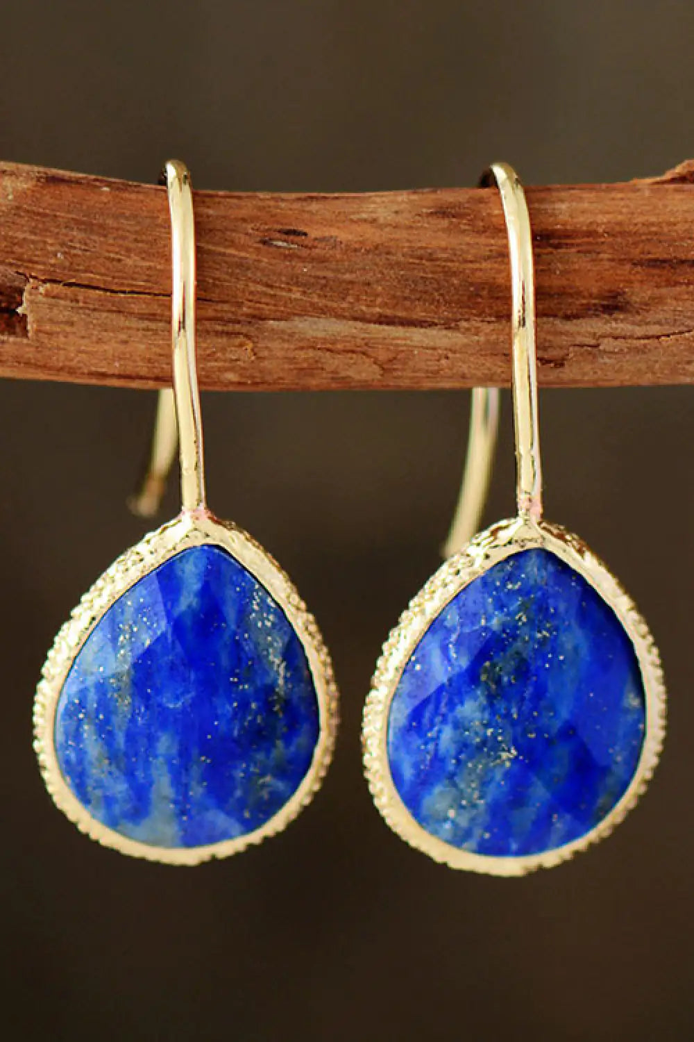 Artisan Stone Drop Earrings