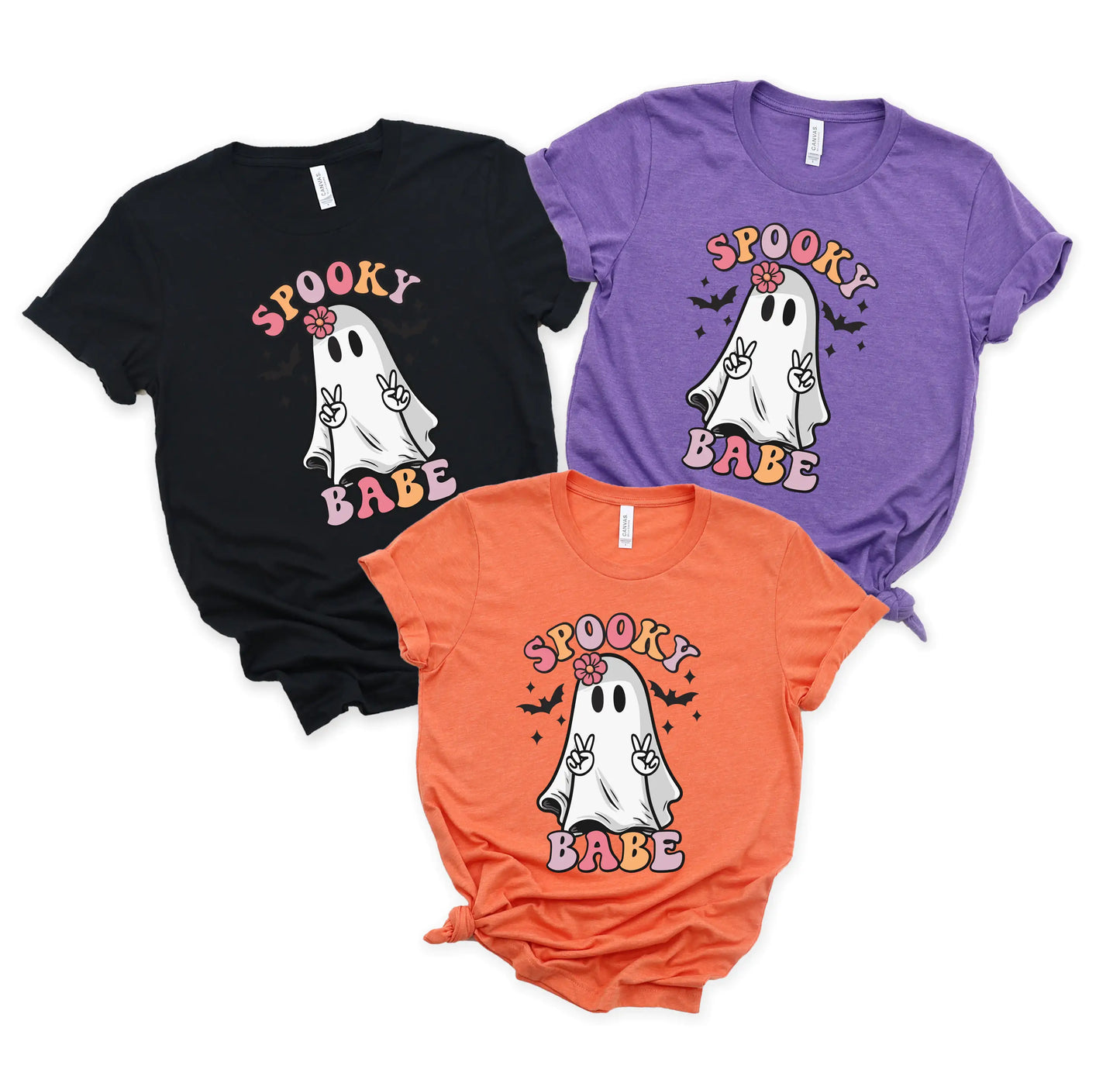 Spooky Babe Shirt,Ghost Shirt, Halloween T-Shirt