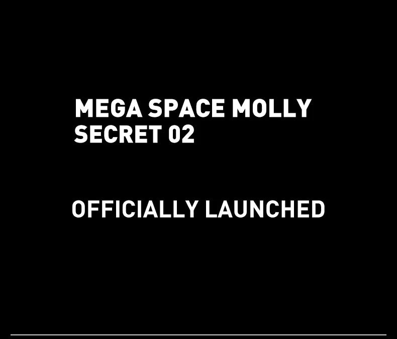 POP MART MEGA SPACE MOLLY 100% SERIES 02-B Mystery Box 1PC/9PCS POPMART Blind Box Action Figure