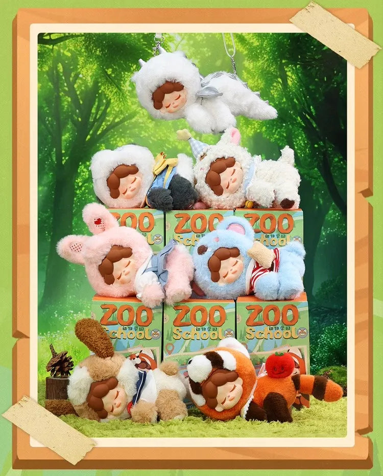 Wendy Zoo School Series Plush Doll Blind Box Toys Mystery Box Caixa Misteriosa Mistery Box Kawaii Dolls Girl Birthday Gift