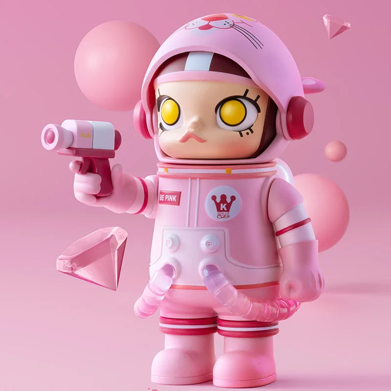 POP MART MEGA SPACE MOLLY 100% SERIES 02-B Mystery Box 1PC/9PCS POPMART Blind Box Action Figure