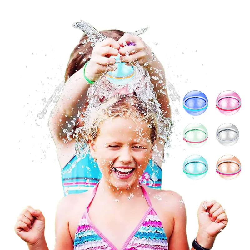 Reusable Water Bomb Splash Balls Water Balloons