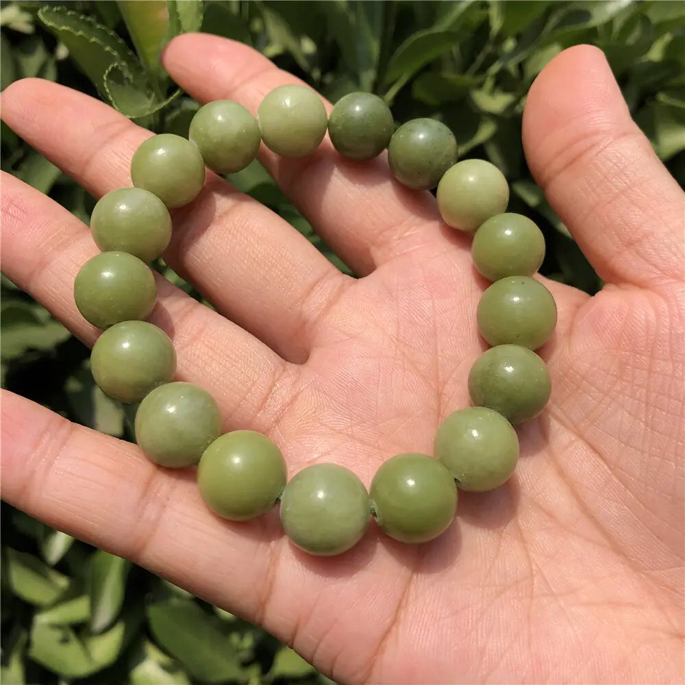 Jade Serpentine Bracelet