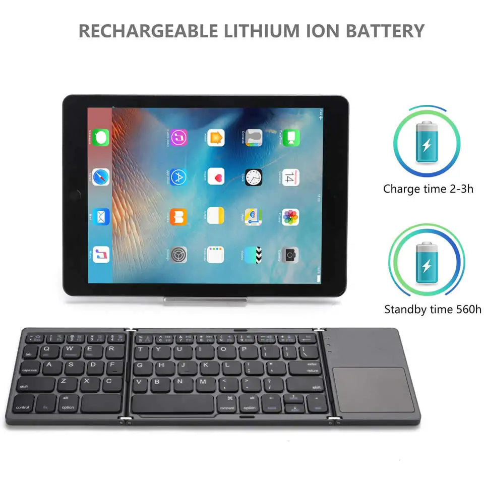 Bluetooth Keyboard W/ Touchpad