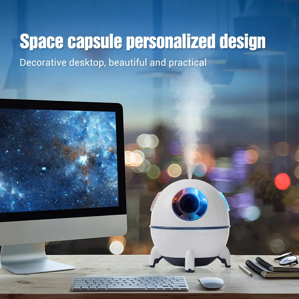 Space Capsule Mini Air Humidifier