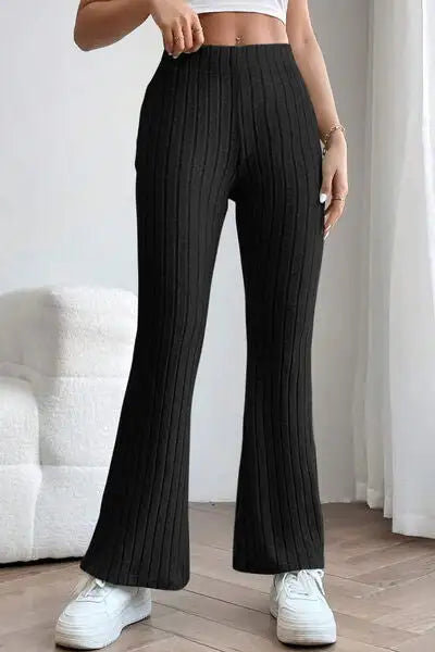 High Waist Flared Pants