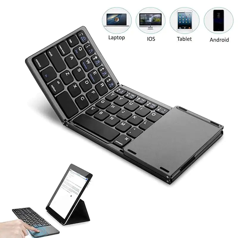 Bluetooth Keyboard W/ Touchpad