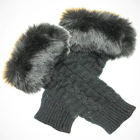 Faux-Fur Gloves