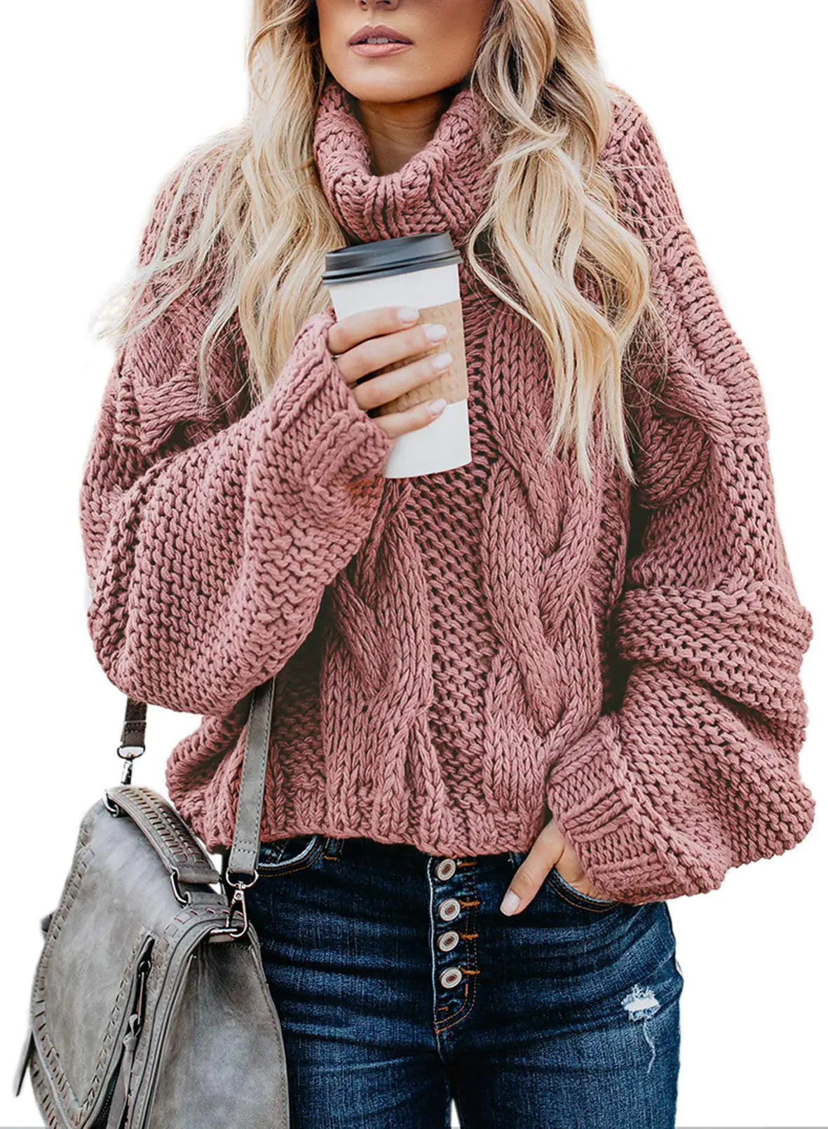 High Neck Sweater