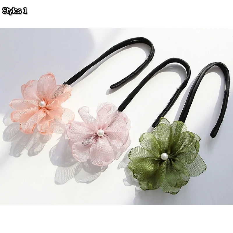 Hair Ribbons Lace Hair Tie Stretch