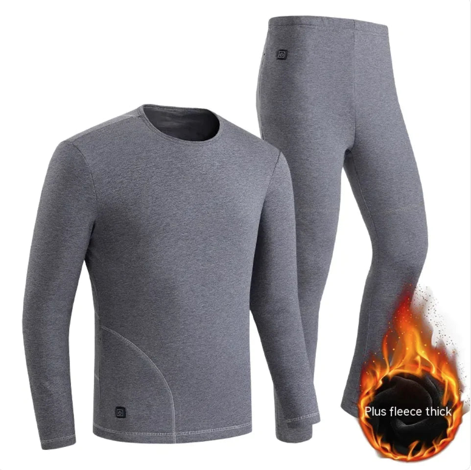 USB Heated Thermal Long Johns